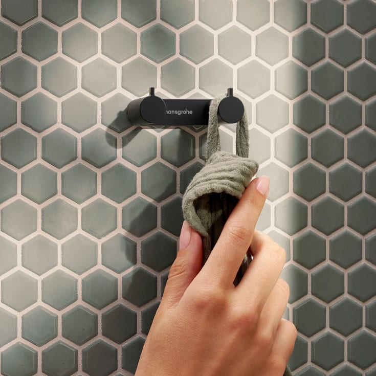 Hansgrohe AddStoris S handdukskrok, matt svart