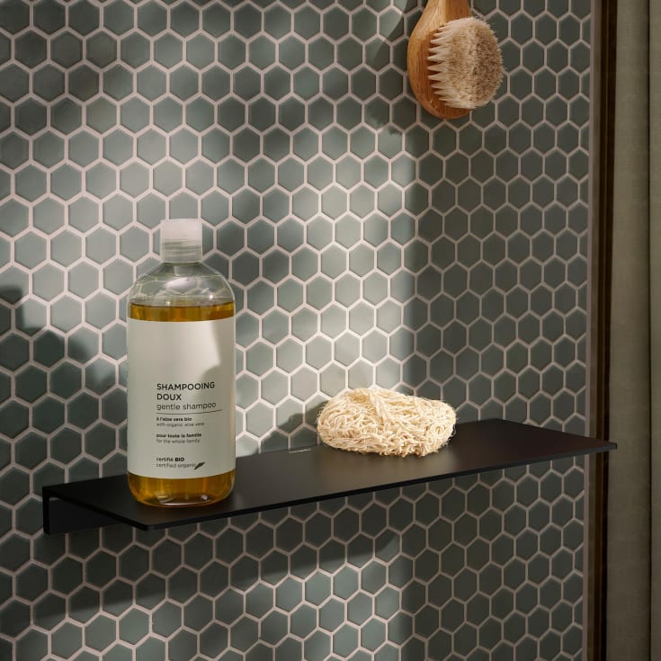 Hansgrohe AddStoris S hylla, 40x14 cm, matt svart
