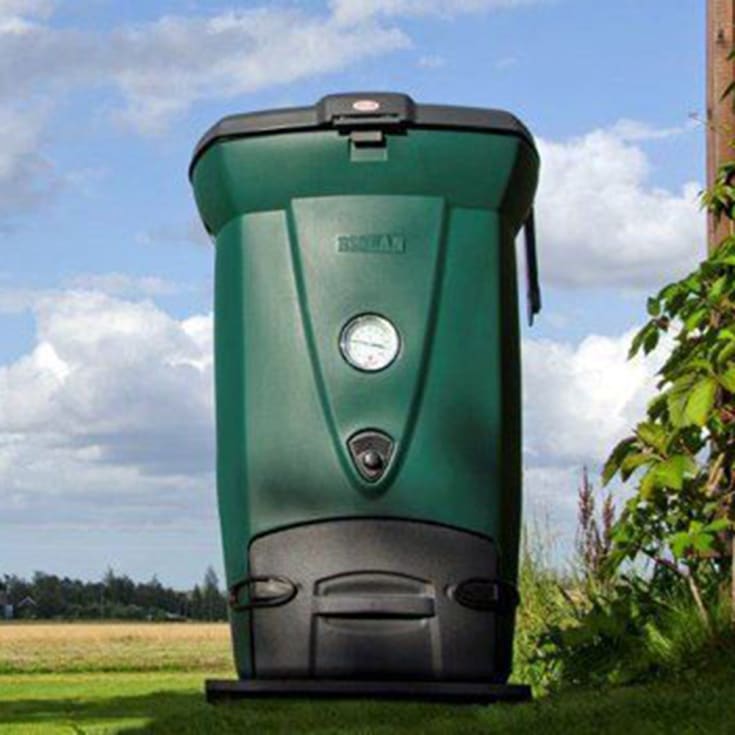 Biolan 220eco kompostbinge, isolert, termostat, 220 liter, grønn
