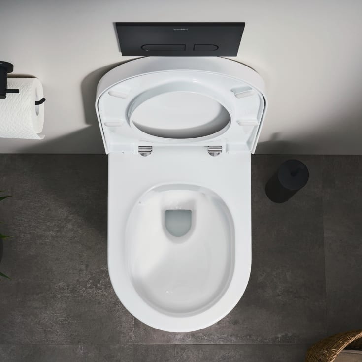 Duravit ME by Starck Hero vägghängd toalett, antibakteriell, vit