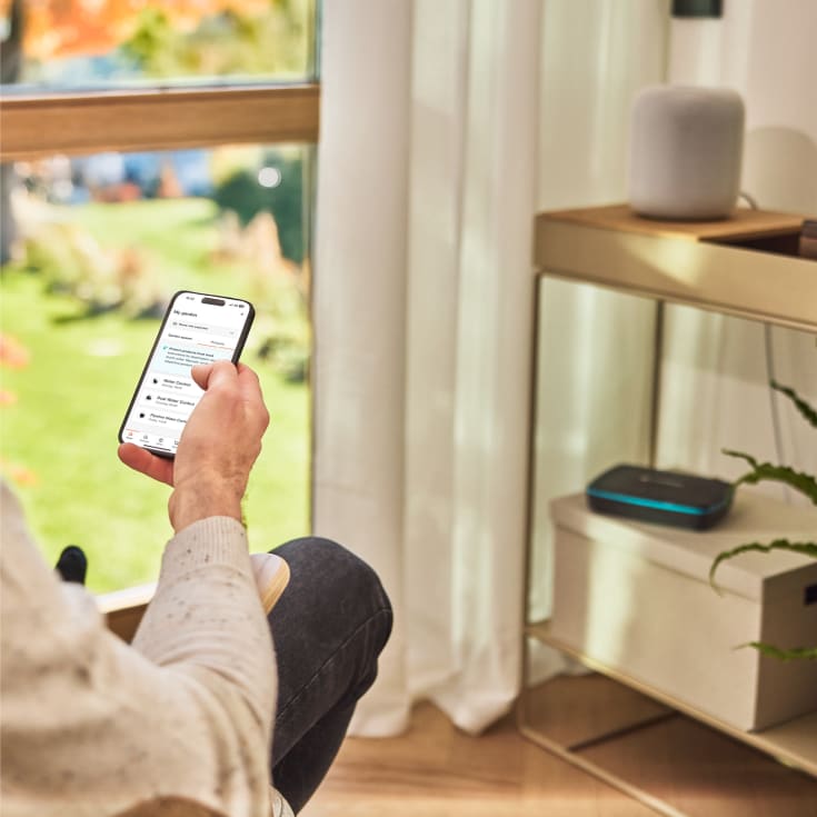 Gardena smart bevattningsdator med appfunktion