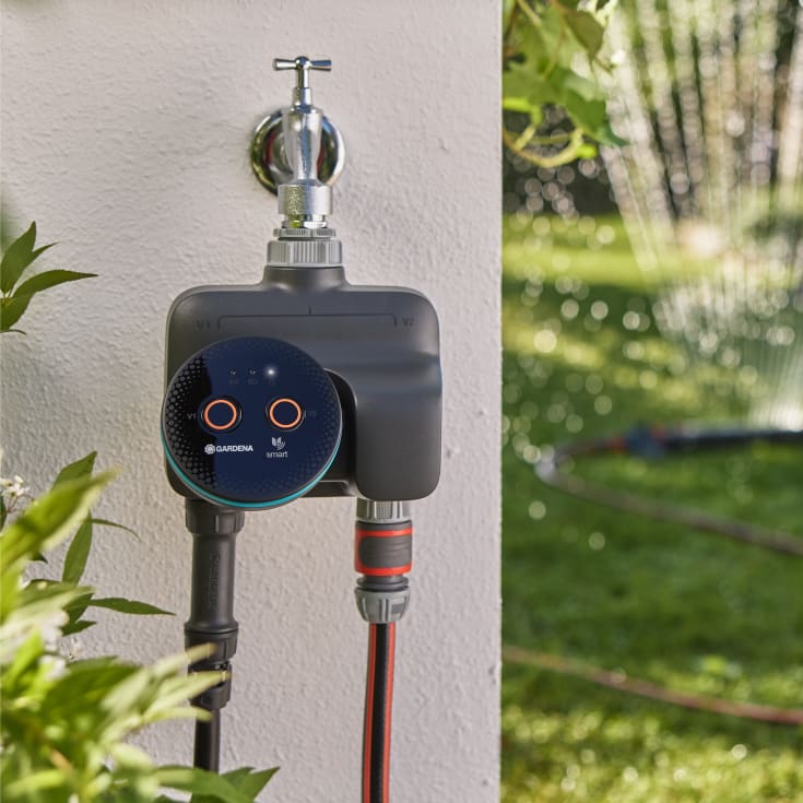 Gardena smart dubbel bevattningsdator med gateway