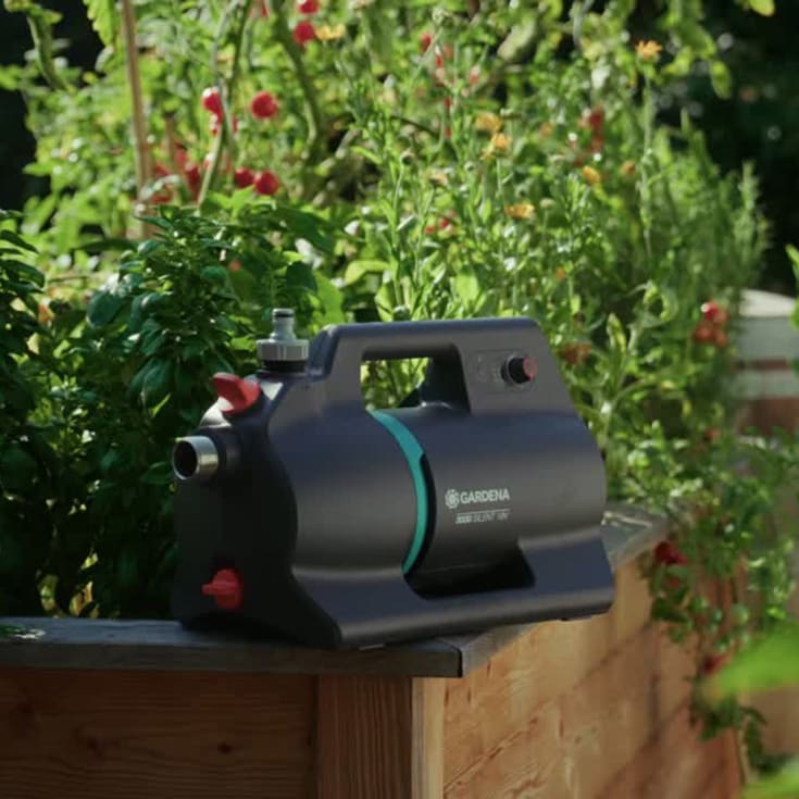 Gardena batteridriven tryckpump 3000 Tyst, 18V