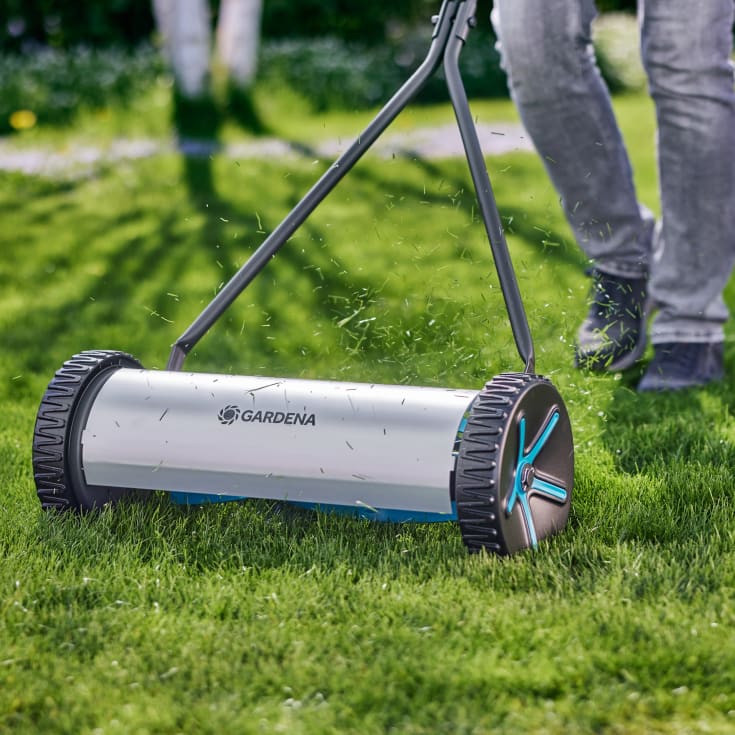 Gardena 400 Comfort gressklipper, justerbar klippehøyde, 40 cm