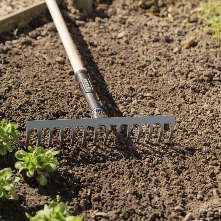 Gardena PureLine hagerive, treskaft, 36 cm
