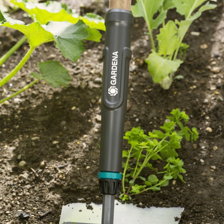 Gardena PureLine hakke, rustfri stålklinge, treskaft, 16 cm
