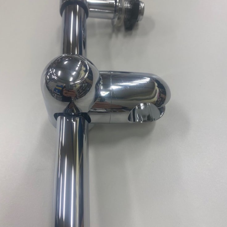Bathlife Kyf dusjstang, justerbar, 80–90 cm, krom