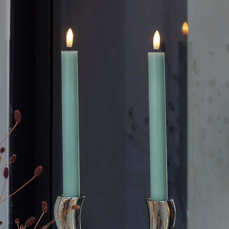 Sirius Sille LED kronljus, batteri, grön