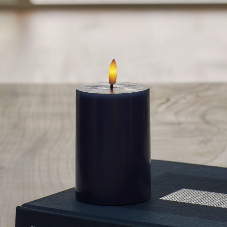 Sirius Sille LED bloklys, batteri, mørkeblå