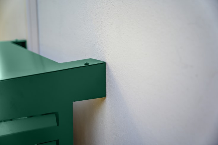 Qventi Värmepumpskydd, aluminium 100 cm, grön