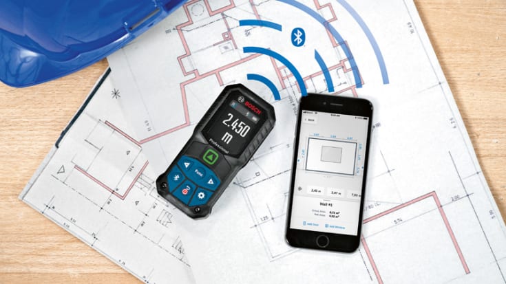 Bosch afstandsmåler GLM 50-27 CG LI-ION, grøn