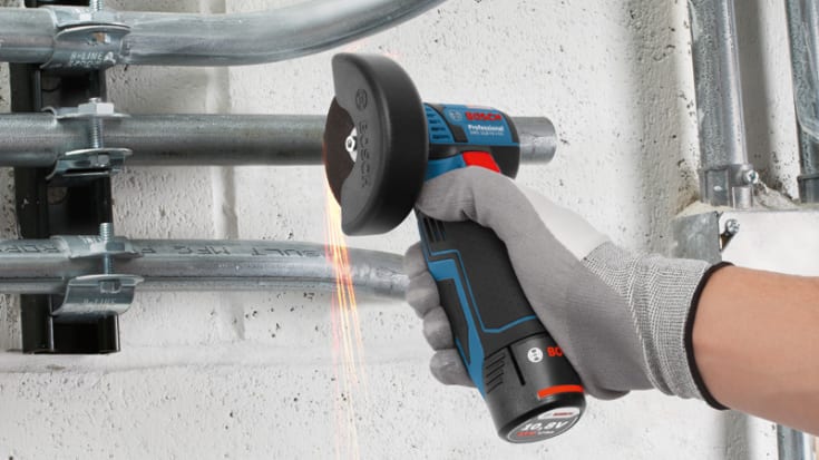 Bosch Professional vinkelsliber GWS 12V-76 professional, uden batteri