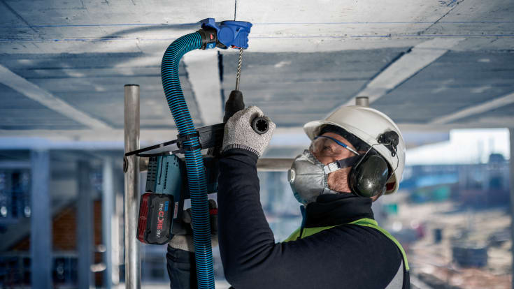 Bosch afsugsadapter SDS Clean til SDS plus-bor fra 5 - 16 mm