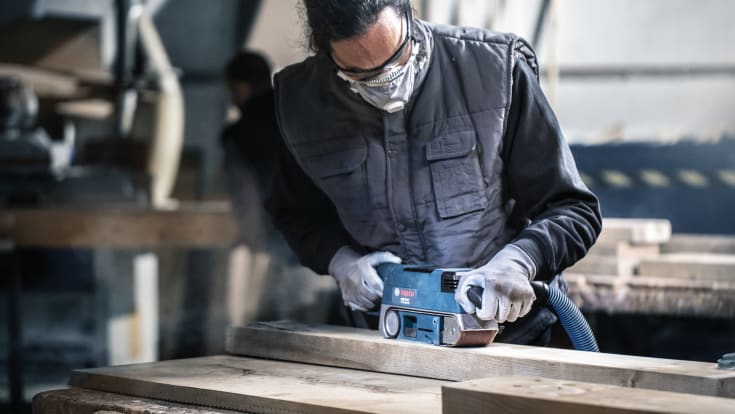 Bosch slibebånd 75 x 533 mm, K60, 10 stk.