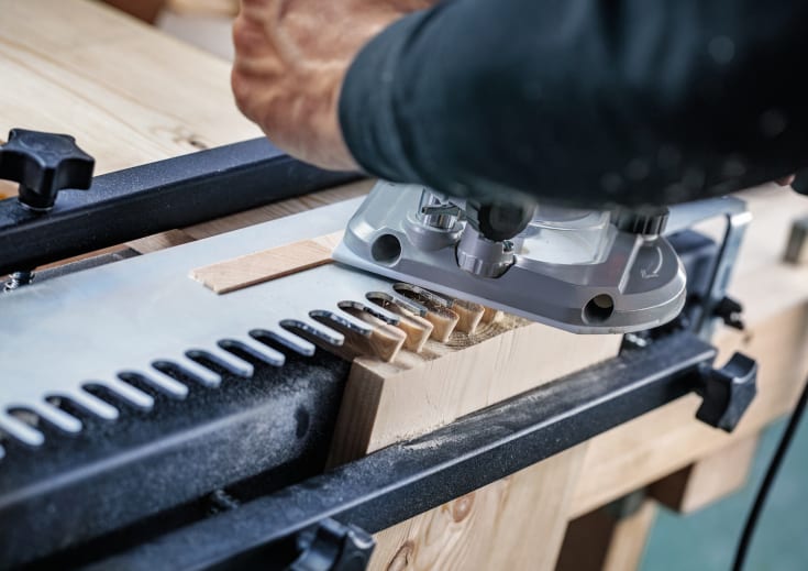 Bosch fresejern, sett med 15 stk. assistent str.
