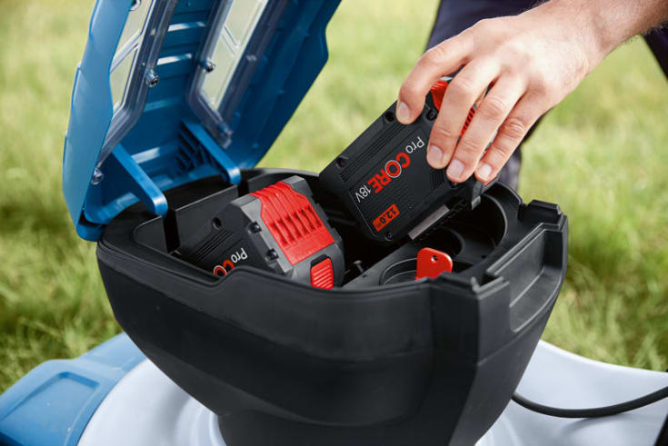 Bosch plæneklipper 18V, uden batteri