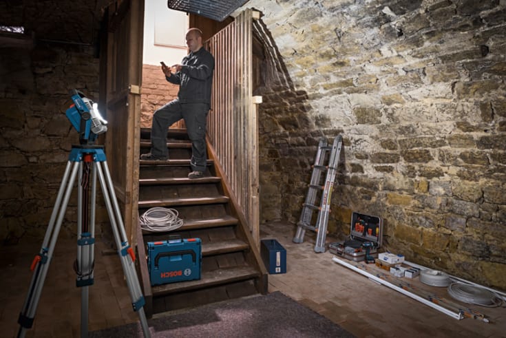 Bosch arbeidslampe GLI 18V-2200 CT, solo