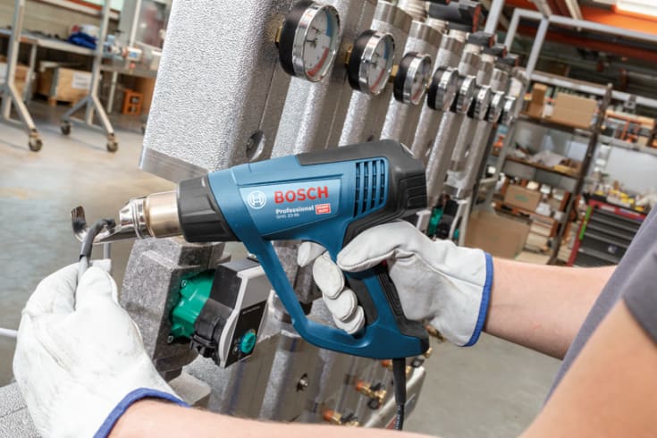 Bosch varmluftpistol GHG 23-66, 2300 W, med 2 dyser