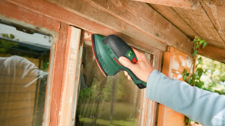 Bosch Home & Garden Easysander 12 V Akku multisliber - uden batteri