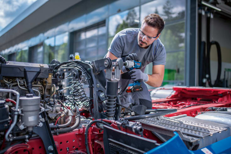 Bosch slagnøgle GDS 18V-450HC, solo, L-Boxx