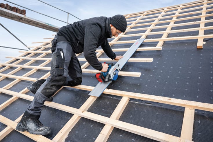 Bosch rundsav GKS, 18V-57-2 GX, solo