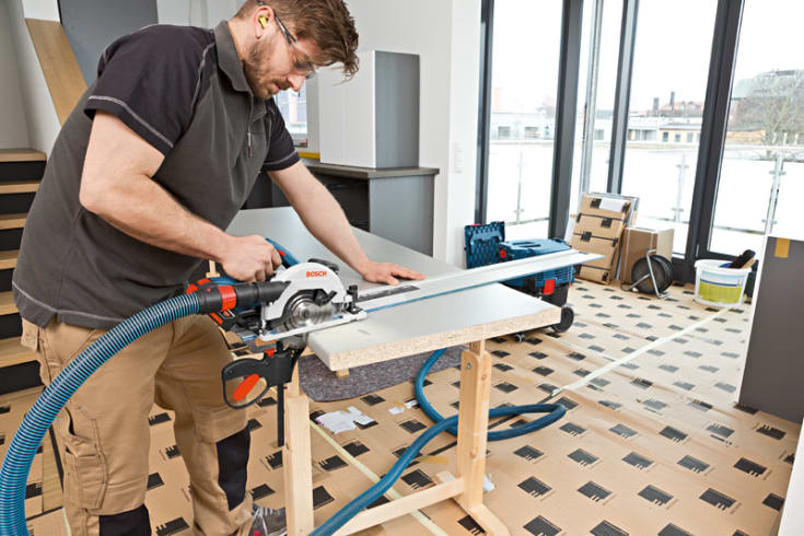 Bosch rundsav GKS 18V-57G, solo