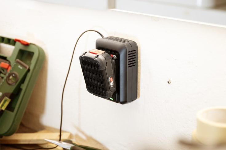 Bosch Home & Garden batterisett, med 2 batterier og 1 lader, 18V 2 x 2,5 Ah