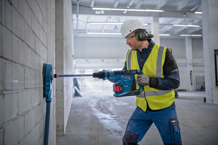Bosch borehammer GBH 18V-40 C, SDS-max, solo, XL-Boxx