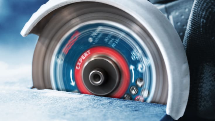 Bosch diamantskjæreskive Hard Keramikk Ø76/10 mm