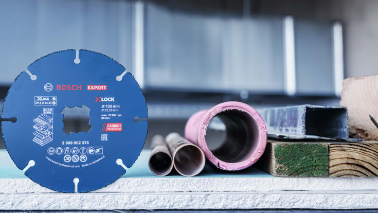 Bosch Expert skæreskive Multi Wheel HM X-LOCK, Ø125/22,23 mm