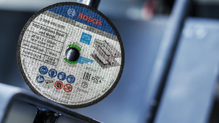 Bosch skjæreskive Expert for INOX, Ø76/10 mm x 1 mm, 5 stk.