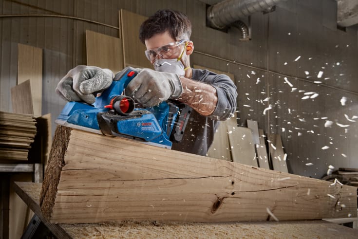 Bosch høvl GHO 18V-26, solo, L-Boxx
