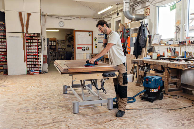 Bosch excentersliber GEX 18V-150-3 solo