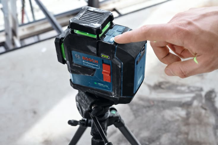 Bosch linjelaser GLL 80-33 G, grøn