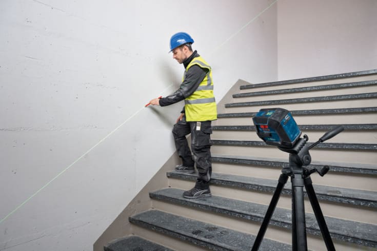 Bosch linjelaser GLL 20-22 G/AA/BT, grøn
