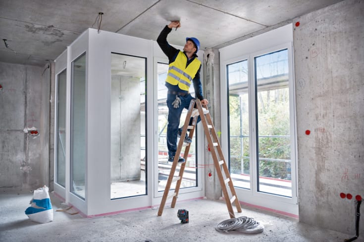 Bosch linjelaser GCL 2-50/RM10, grøn