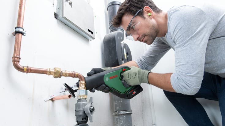 Bosch Advanced Recip tigersåg, 18 V, inkl. 1 batteri