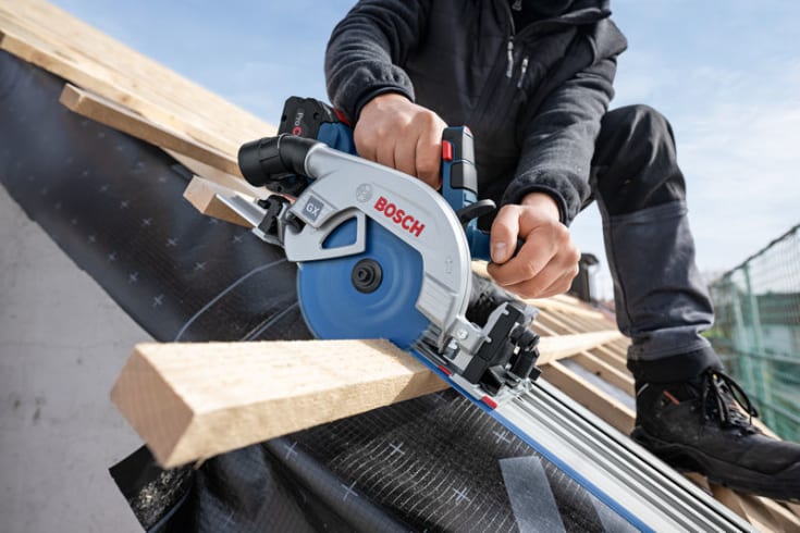 Bosch rundsav GKS, 18V-57-2 GX, solo