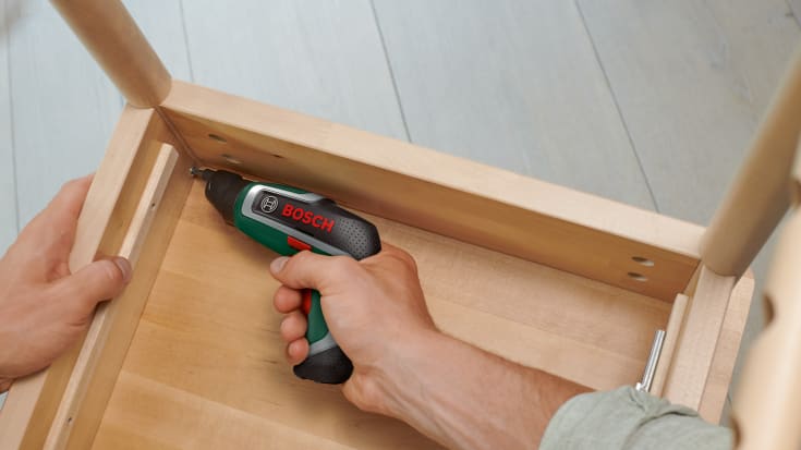 4 stk Bosch akkuskruetrækker IXO 7, 3,6 V/2,0 Ah