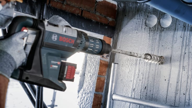 Bosch hammerbor gennembrydning SDS-max, 55 x 450 mm
