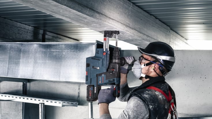 Bosch 4-blads hammerbor SDS-plus-5X, 20x400/450 mm