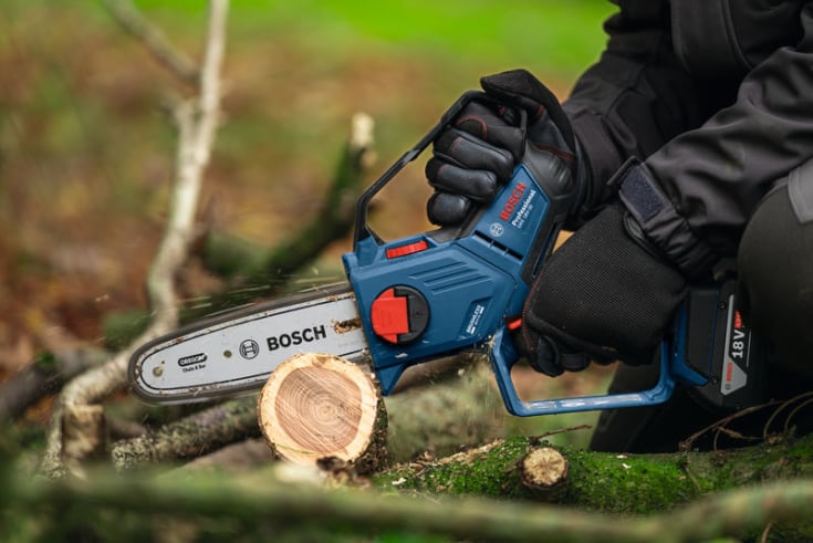 Bosch batteridrevet motorsag GKE 18V-20, solo