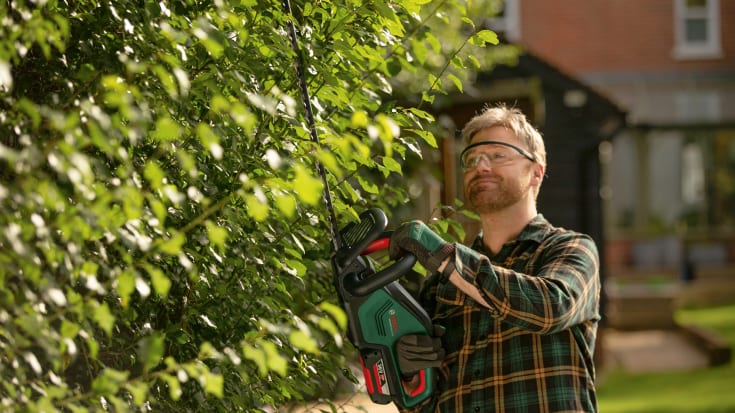 Bosch Adv. häcksax 650mm med 1 x batteri - 36V/2.0Ah