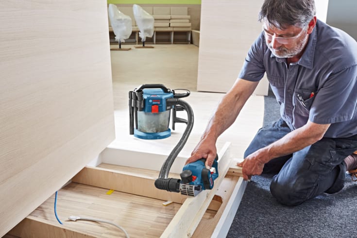 Bosch høvl GHO 12V-20, solo