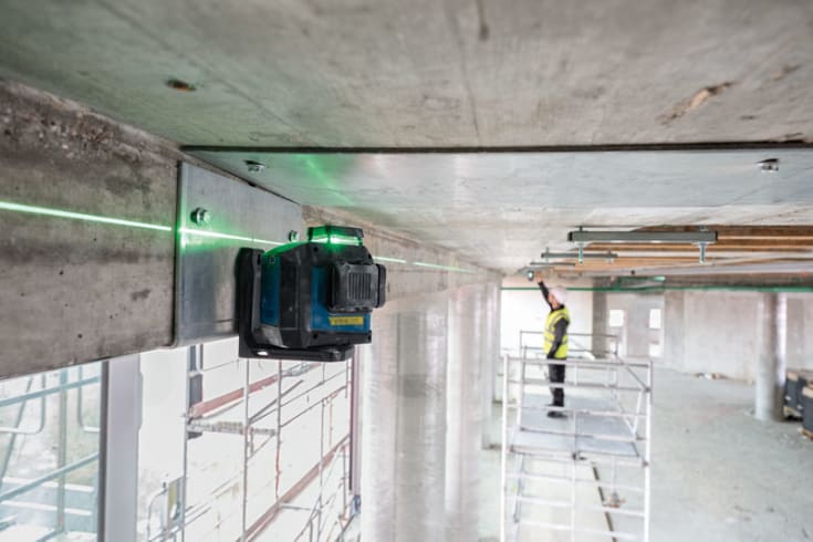 Bosch linjelaser GLL 80-33 G, grøn