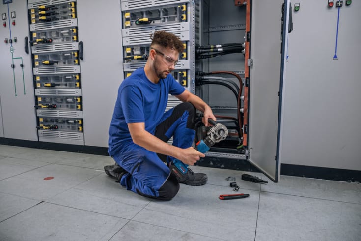 Bosch krympetang GPH 18V-60, solo, XL-BOXX