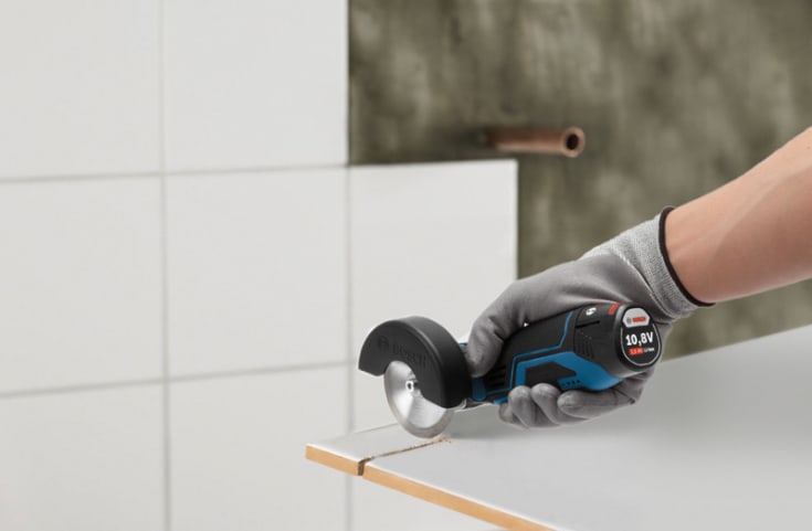 Bosch Professional vinkelsliber GWS 12V-76 professional, uden batteri
