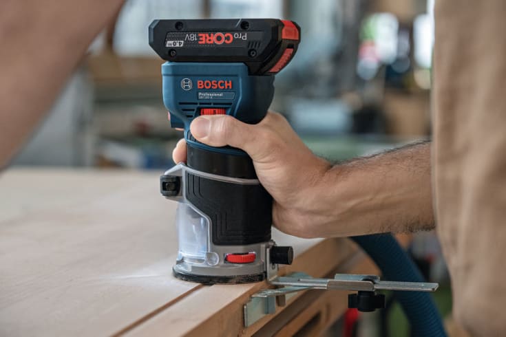 Bosch kantfræser GKF 18V-8, solo, L-BOXX