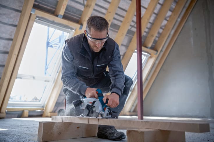 Bosch rundsav GKS 18V-57-2 L, solo, L-Boxx