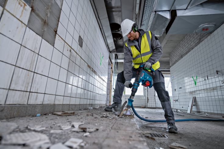 Bosch borehammer GBH 18V-40 C, SDS-max, solo, XL-Boxx